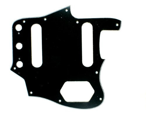 Custom Guitar Pickguard Fits Jaguar Jag style,3ply Black/Vintage Reissued or SVM Model