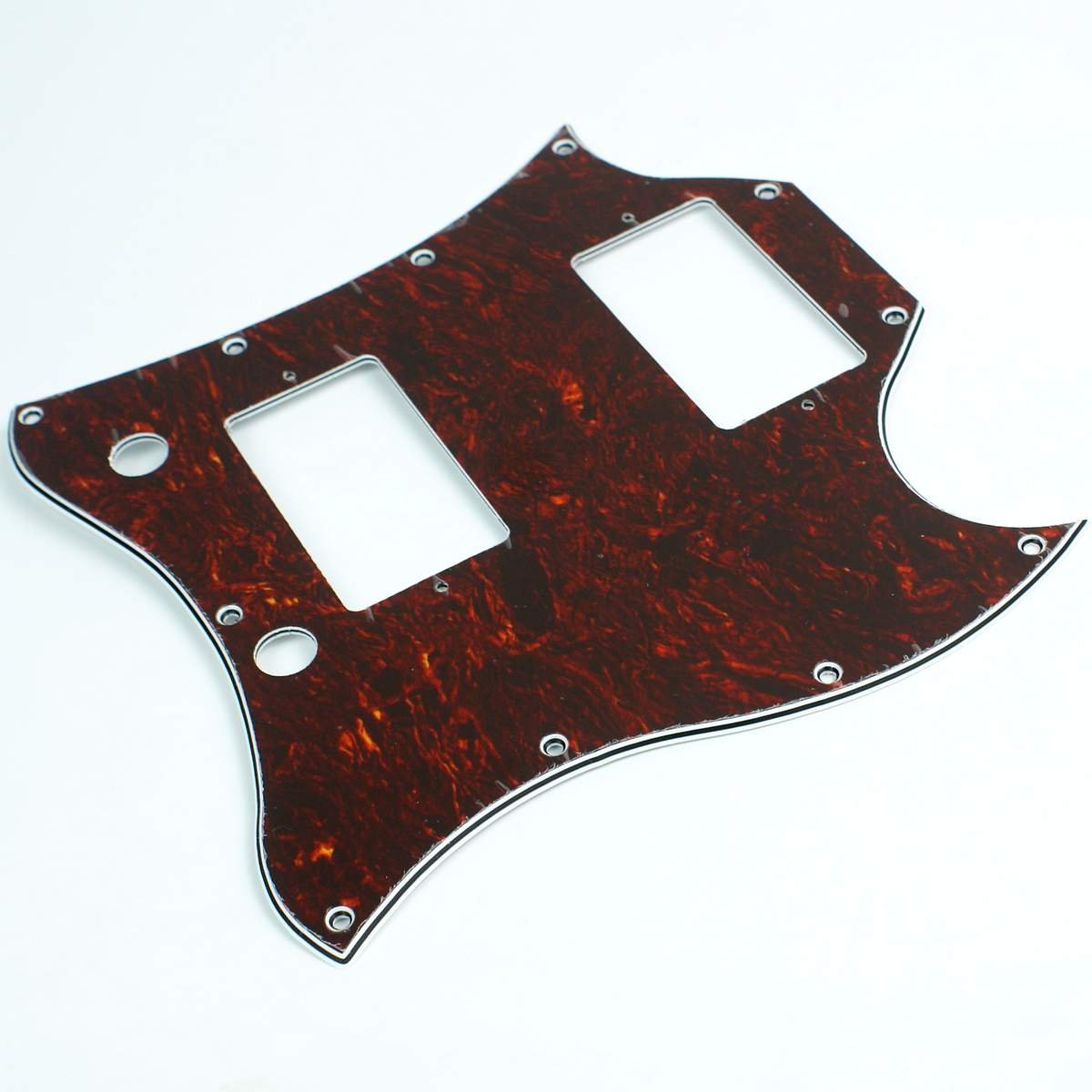 (F39) SG standard Style Full Face Guitar Pick Guard,4ply Tortoise Dark