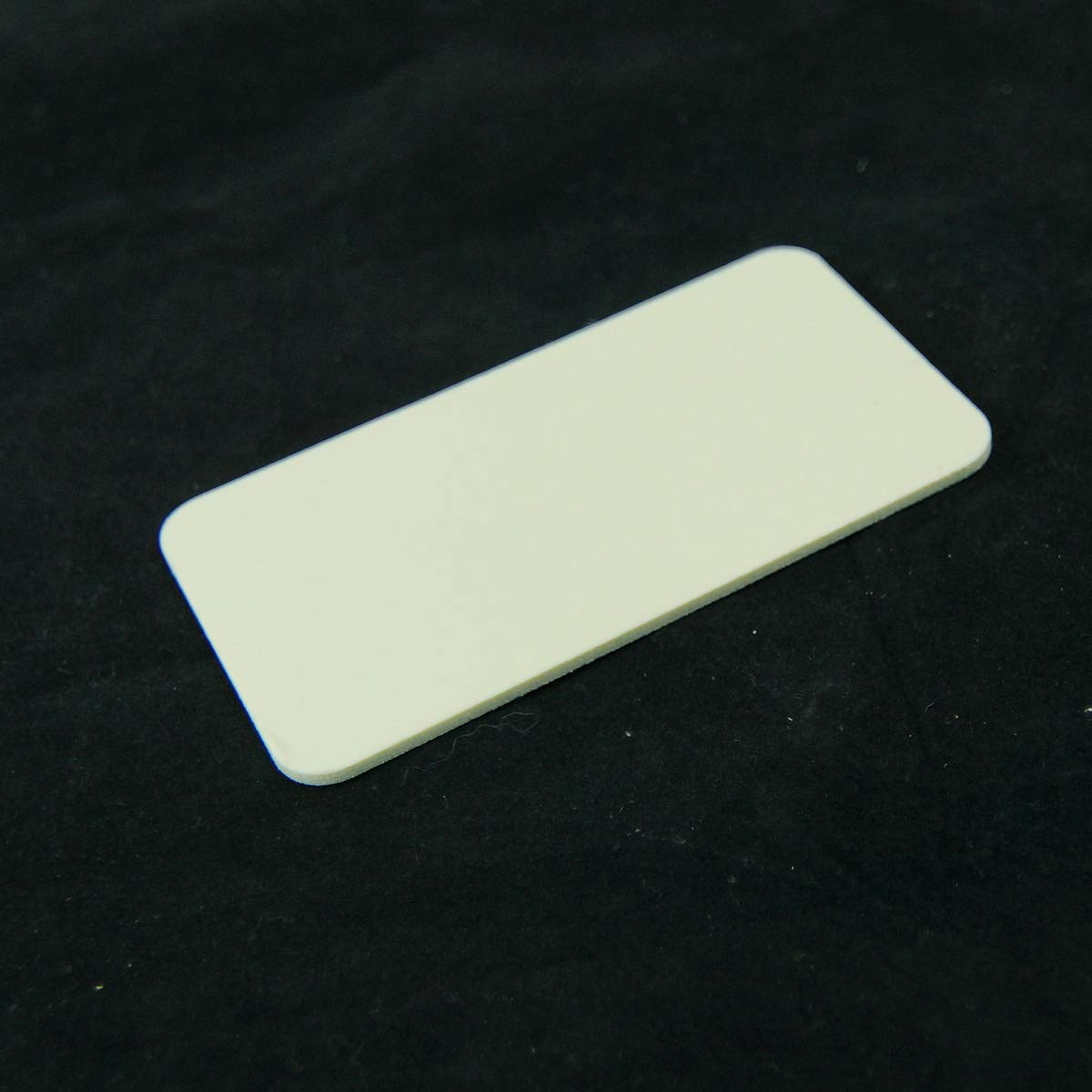 PVC Plastic Blank Block For Wide Range Humbucker Adapter Ring,1ply Mint Green