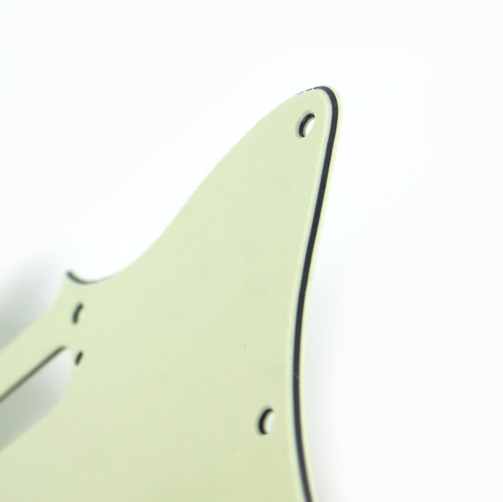 ACOUSTASONIC TELE Hybrid Style Guitar Pickguard, 3Ply Vintage Mint Green