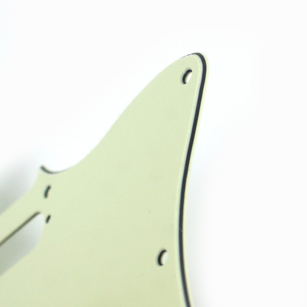 ACOUSTASONIC TELE Hybrid Style Guitar Pickguard, 3Ply Vintage Mint Green