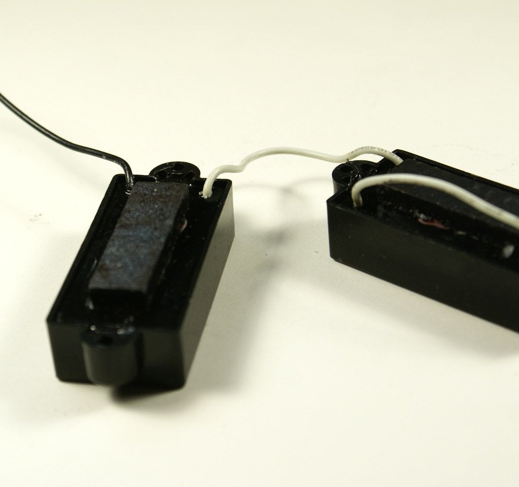 (B68) Set of 4 String Bass Guitar Pickups PB-Custom for Fender PB Precision Bass