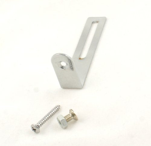 (C05) Universal Pickguard Bracket With Screws For Electric Guitar Chrome Style-2