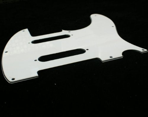 (A63) Custom Guitar Pickguard For Nashville Tele Style ,3ply White