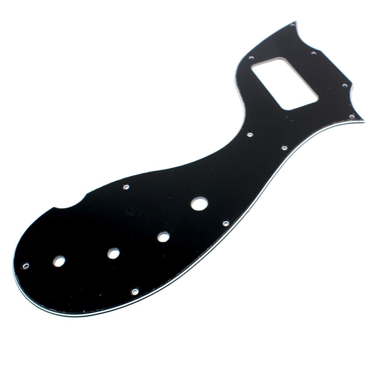 (F36) Reproduce Guitar Pickguard For Gretsch G5135 Corvette,3ply black