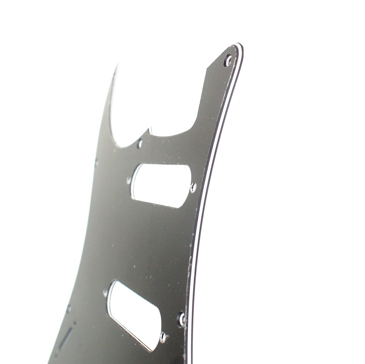 3 Ply Left Handed Guitar Pickguard For Fender Stratocaster HSS -BLACK (A58)