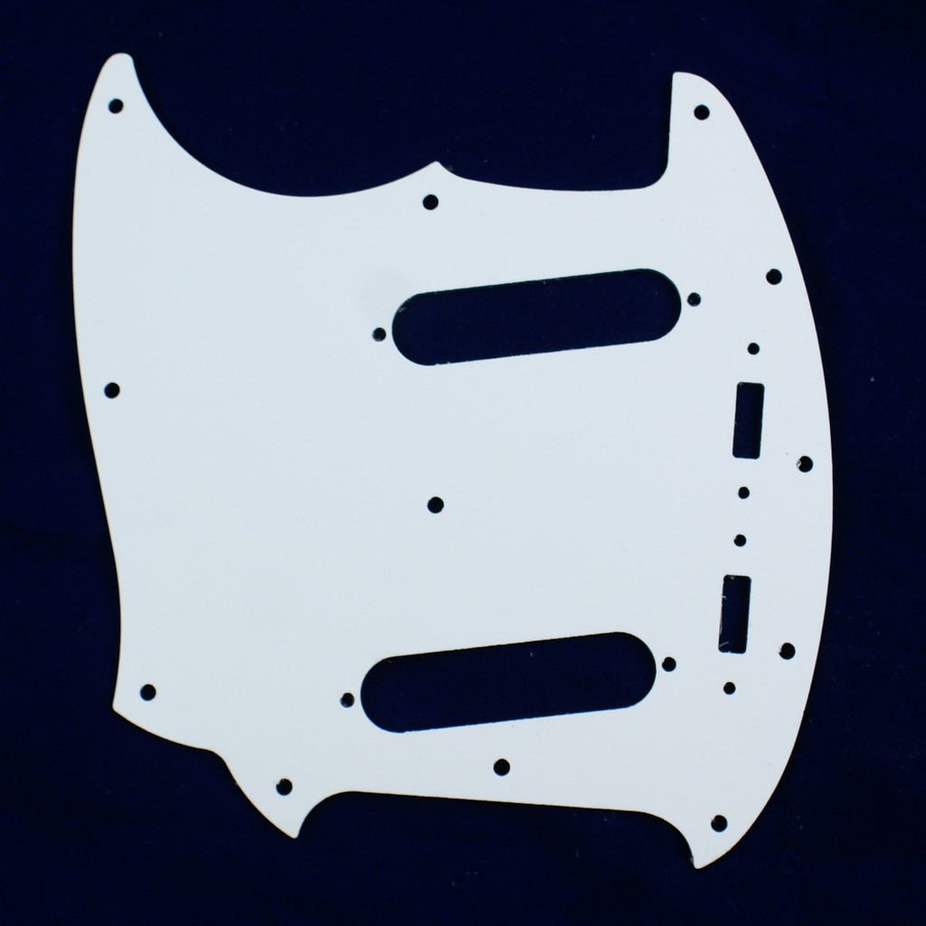 (B74) Custom 4 Ply Guitar Pickguard Fits Mustang Classic Series ,Red Tortoise