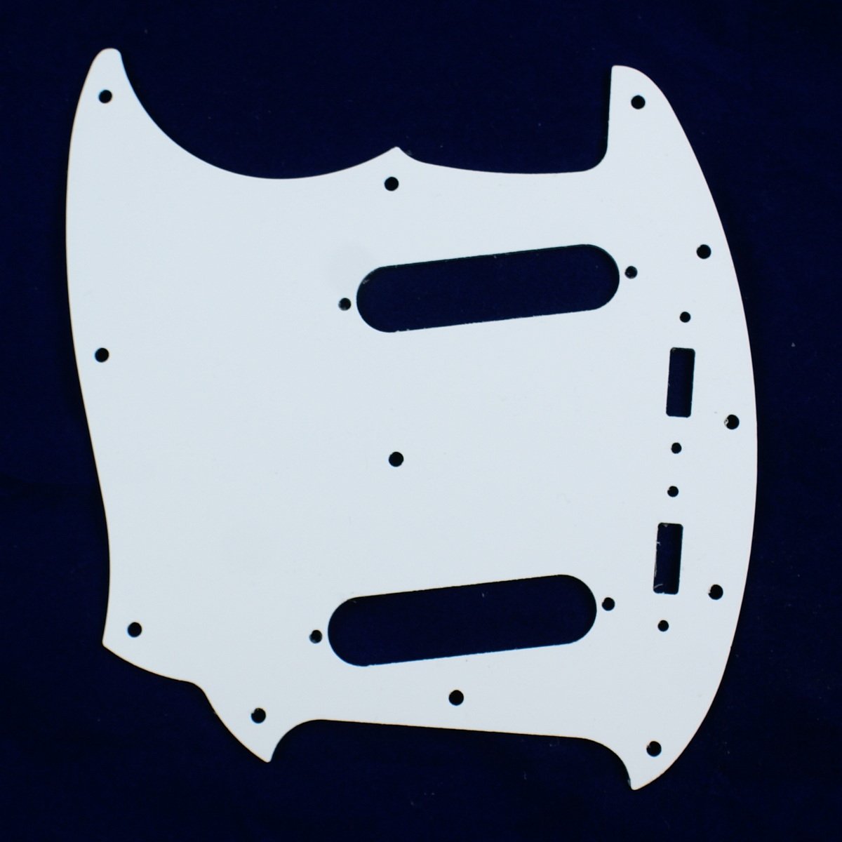 (B74) Custom 4 Ply Guitar Pickguard Fits Mustang Classic Series ,Red Tortoise