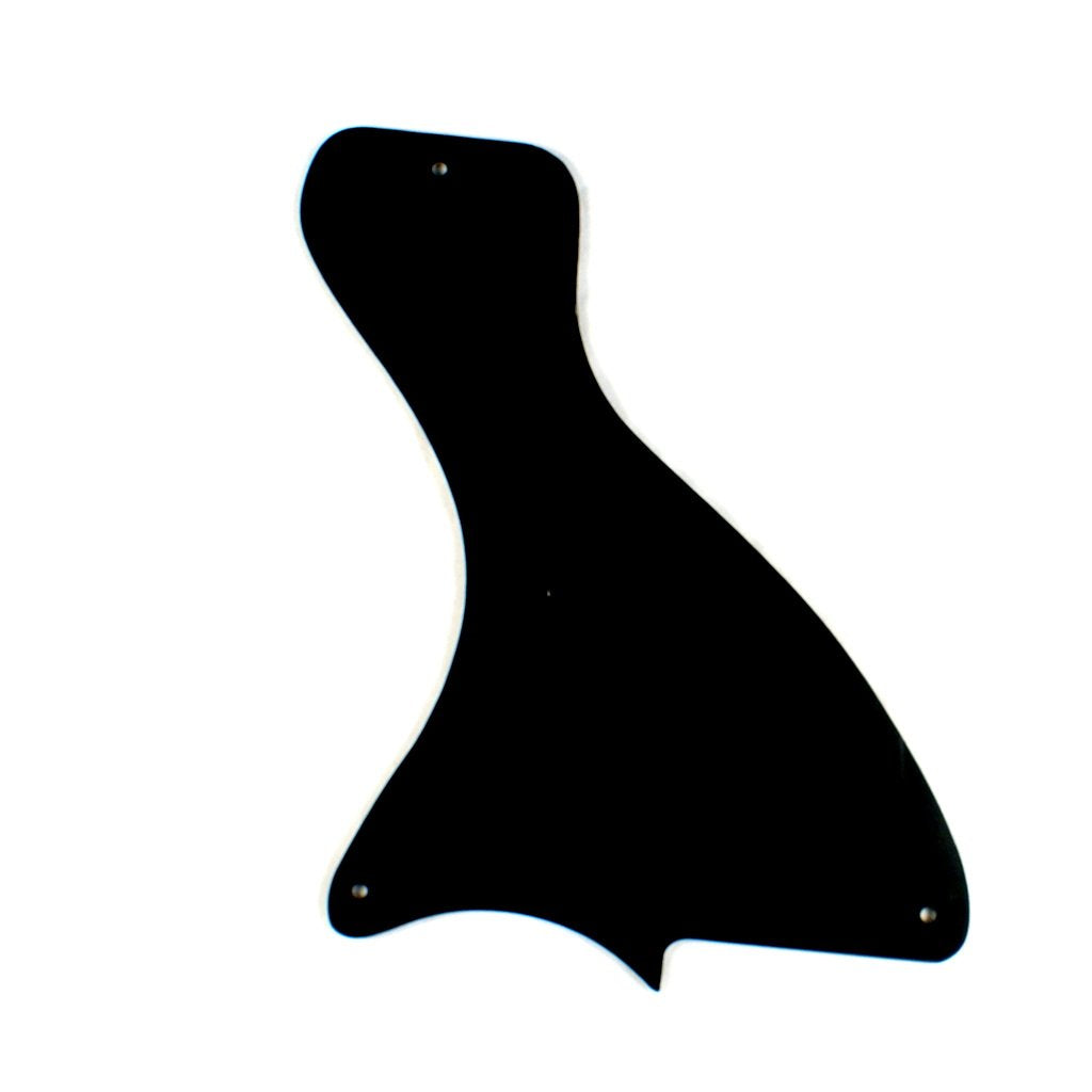(B19)3 Ply Guitar Pickguard For LP Jr. Les Paul Junior,BLACK