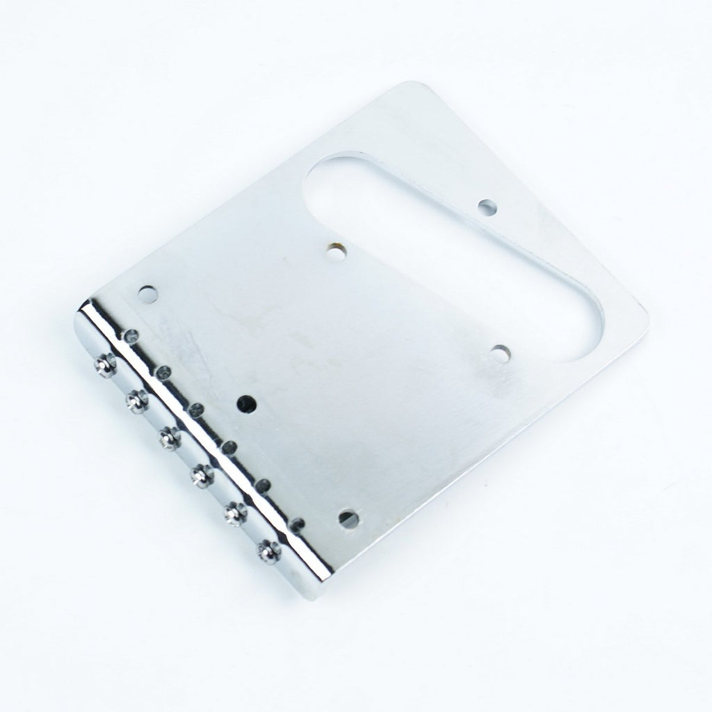 (B97) Replacement Tele Telecaster Guitar bridge,6-Saddle Modern Style,Chrome