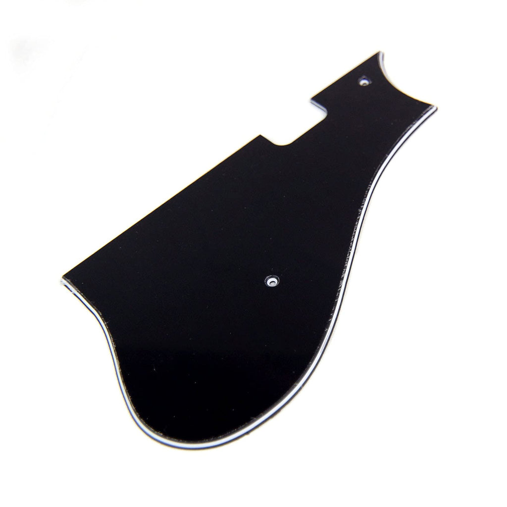 Custom Guitar Pickguard Fits Harmony Rocket H54 H56 1-Pickup,3ply Black
