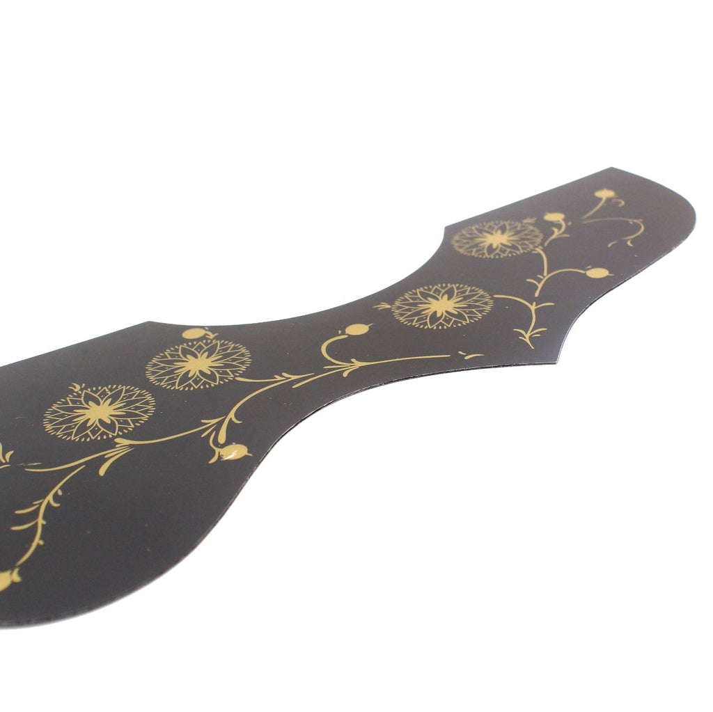 (22J01) Acoustic Guitar Pickguard,Black/gold