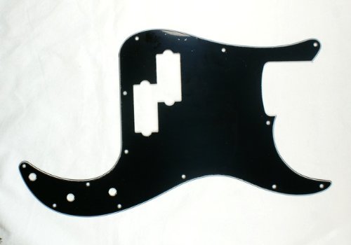 (B35) Custom Guitar Pickguard fits Precision Bass PB 13 Hole ,3Ply Black