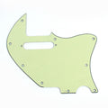ACOUSTASONIC TELE Hybrid Style Guitar Pickguard, 3Ply Vintage Mint Green