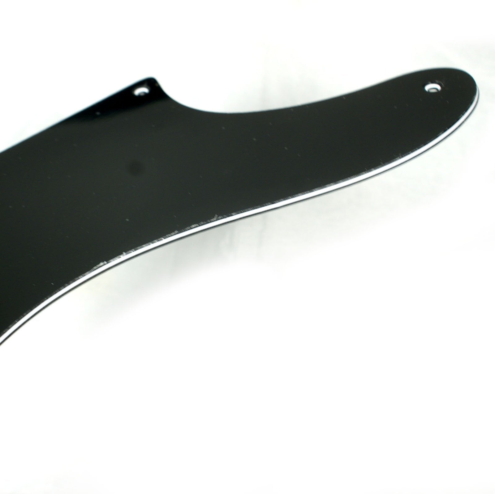 (E65) Guitar Pickguard For La Cabronita Telecaster,No Pickup Notch,3Ply Black