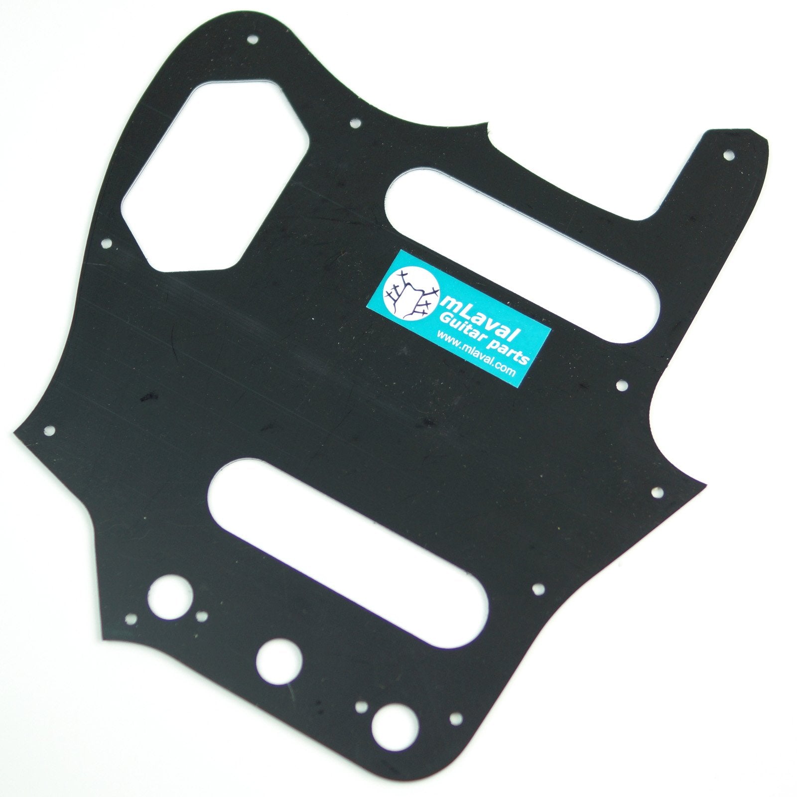 Replacment Pickguard For Jaguar style Guitar,3Ply Black/Japan Reissued