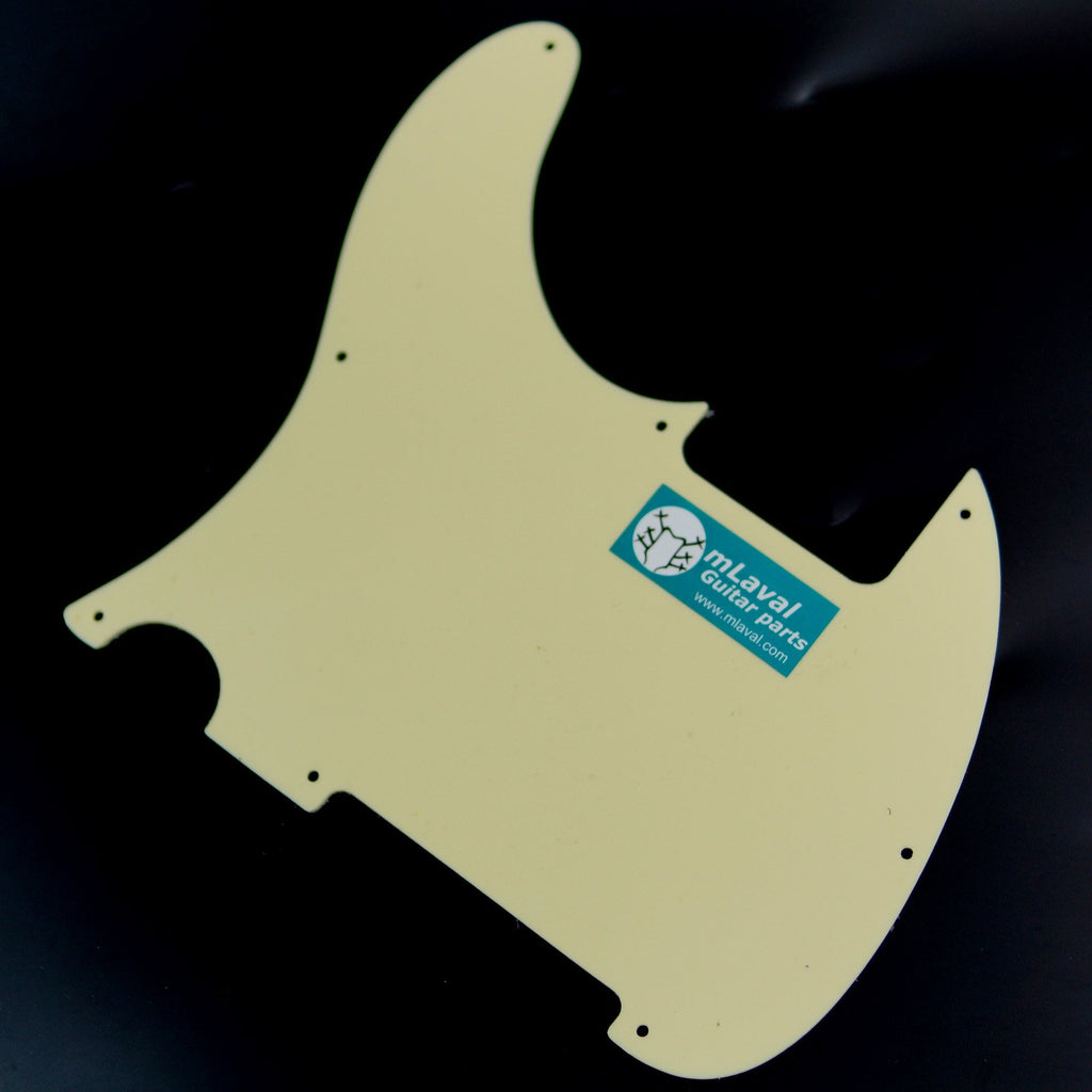 Replacement Guitar Pickguard For G&L ASAT Classic Solamente Esquire,1ply Cream