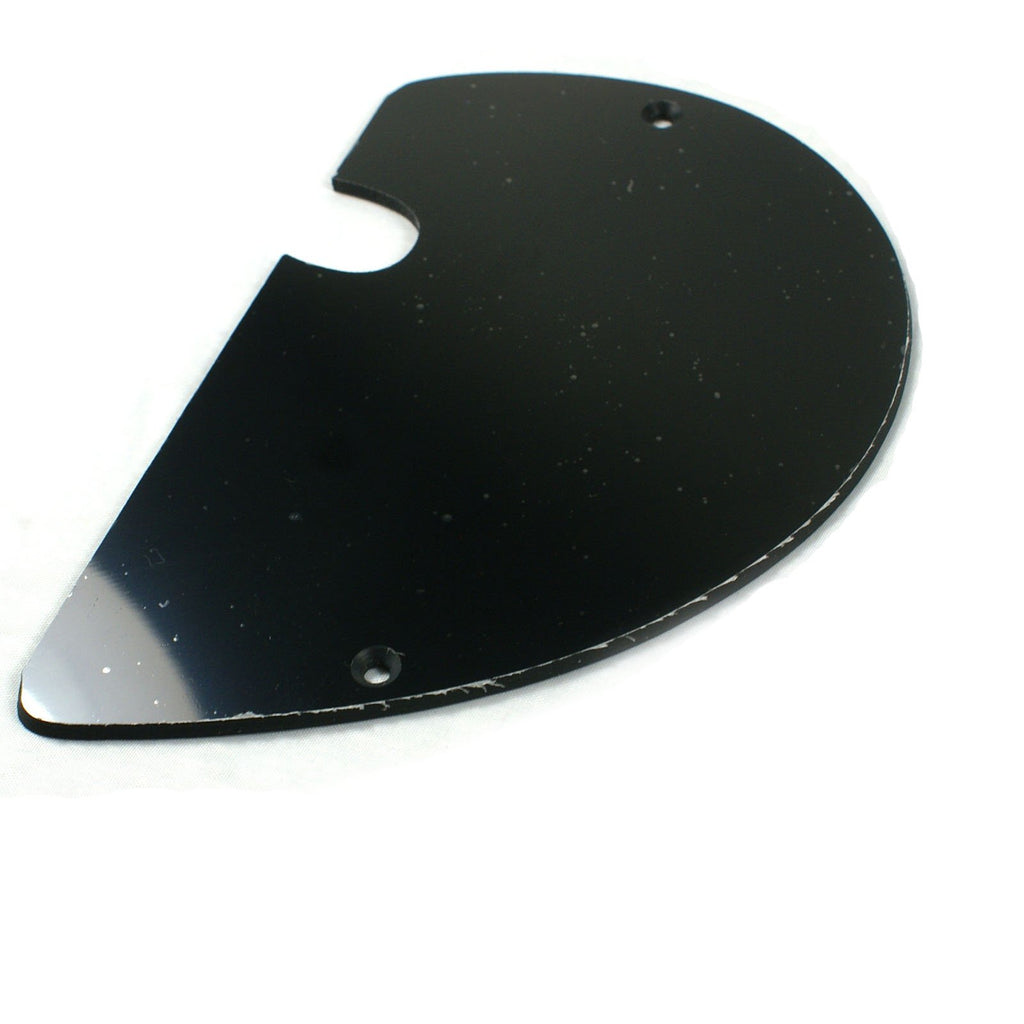 (E71) Custom Pickguard for DANELECTRO LONGHORN BASS GUITAR,Single Ply Black