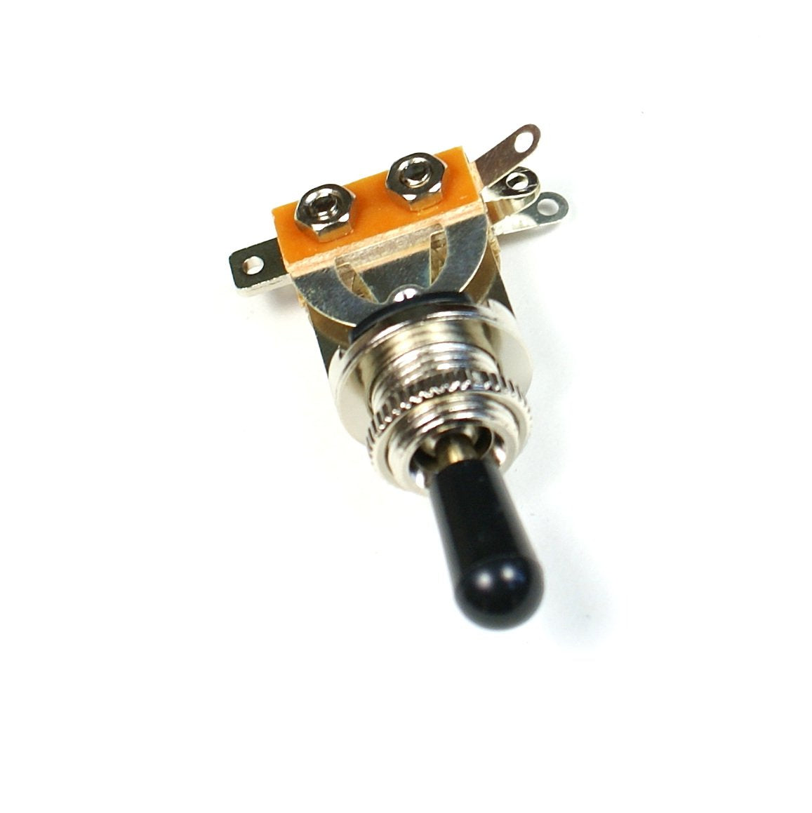 (D45) a Set of 2x 3 Way Toggle Switch Pickup Selectors Black for Electric Guitar
