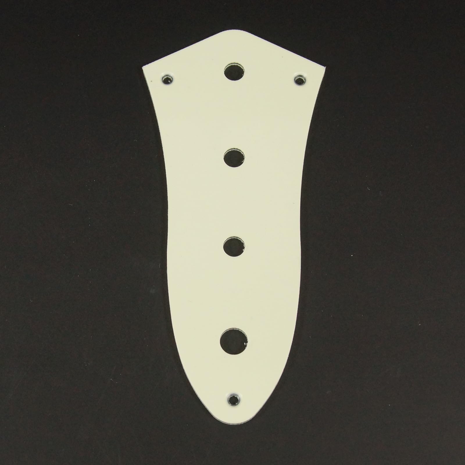 PVC Plastic Control Plate For Jazz Bass JB style bass Guitar, 3Ply Mint Green