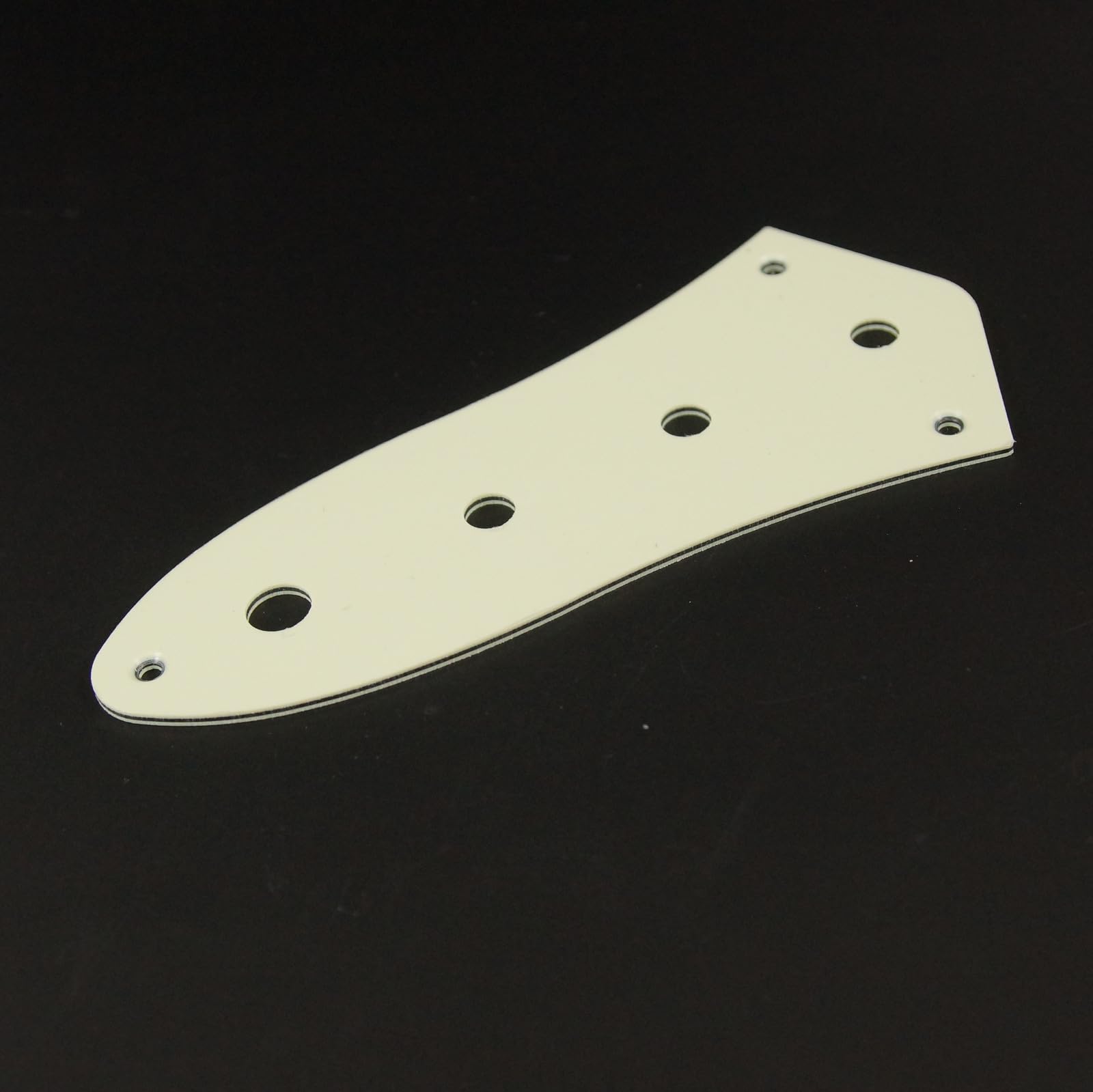 PVC Plastic Control Plate For Jazz Bass JB style bass Guitar, 3Ply Mint Green