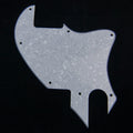Custom Guitar Pickguard for Tele F Hole Convertion, No pickup hole, 4ply White Pearloid