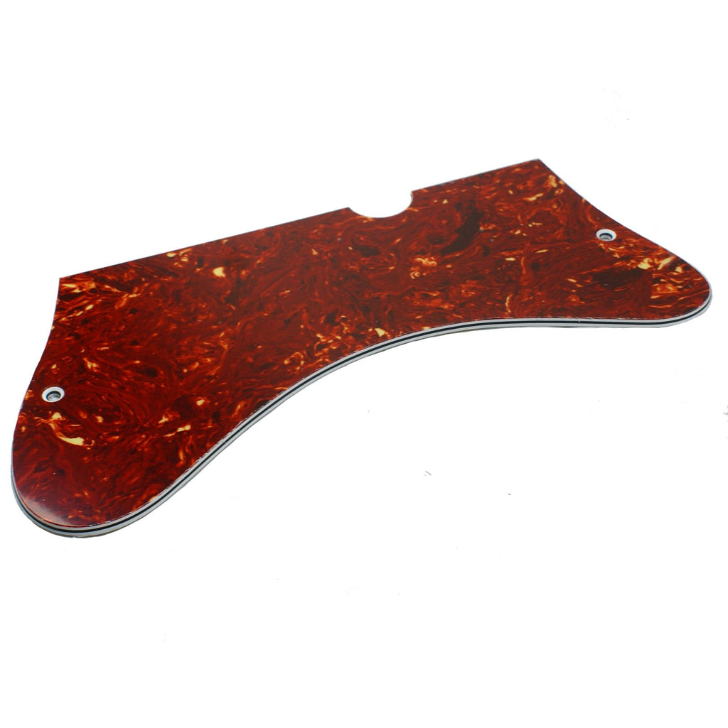 (E72) Custom Guitar Pickguard for DANELECTRO U2,4Ply Tortoise Red