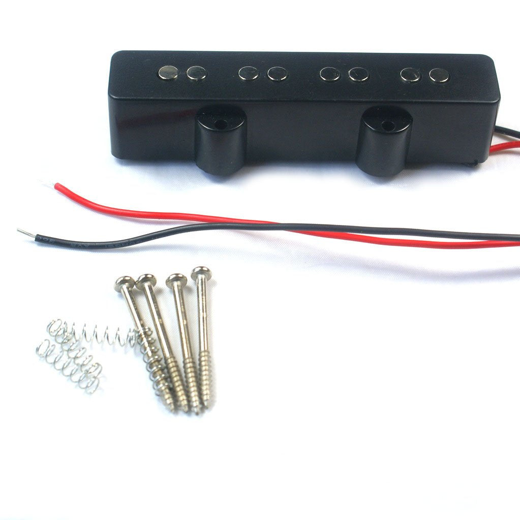 (A67)Bridge Pickup For Jazz Bass JB Bass Guitar, BLACK