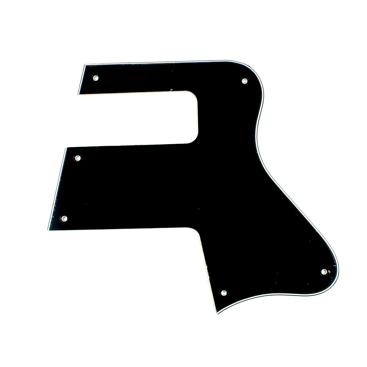 (E43) Les Paul LP Special Double Cut Style Guitar Pickguard ,3ply Black