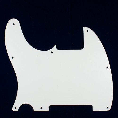 (E64) Guitar Pickguard Fits Telecaster Tele Esquire,4Ply White Pearl USA