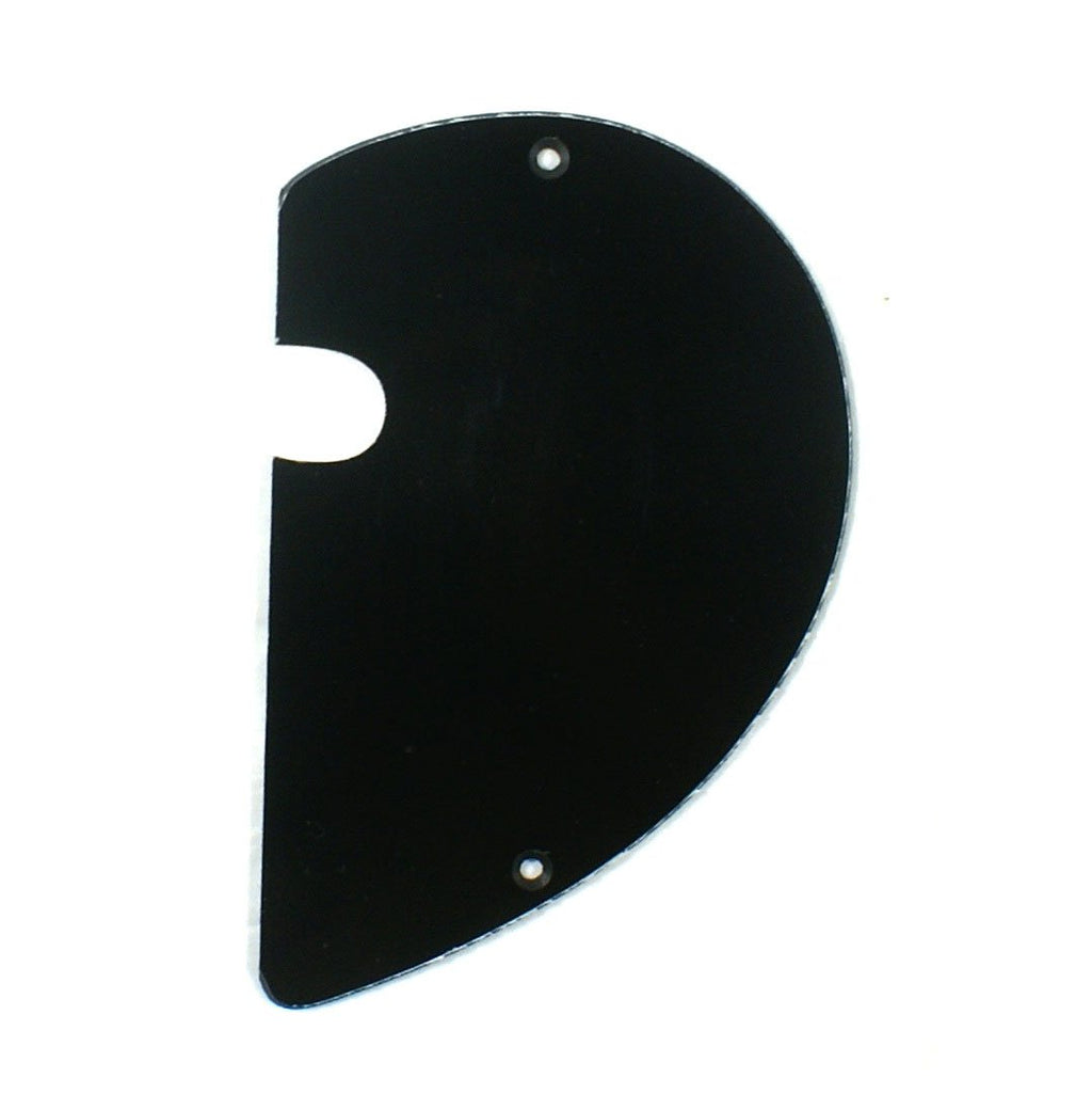 (E71) Custom Pickguard for DANELECTRO LONGHORN BASS GUITAR,Single Ply Black