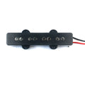 (A67)Bridge Pickup For Jazz Bass JB Bass Guitar, BLACK