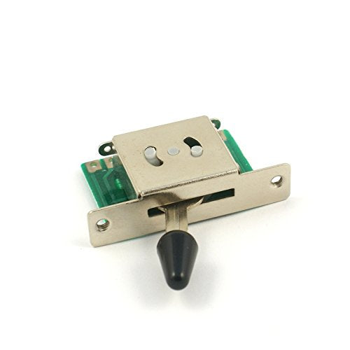 (A14) 5 Way Pickup Selector Switch For Strat Guitar, Black tip