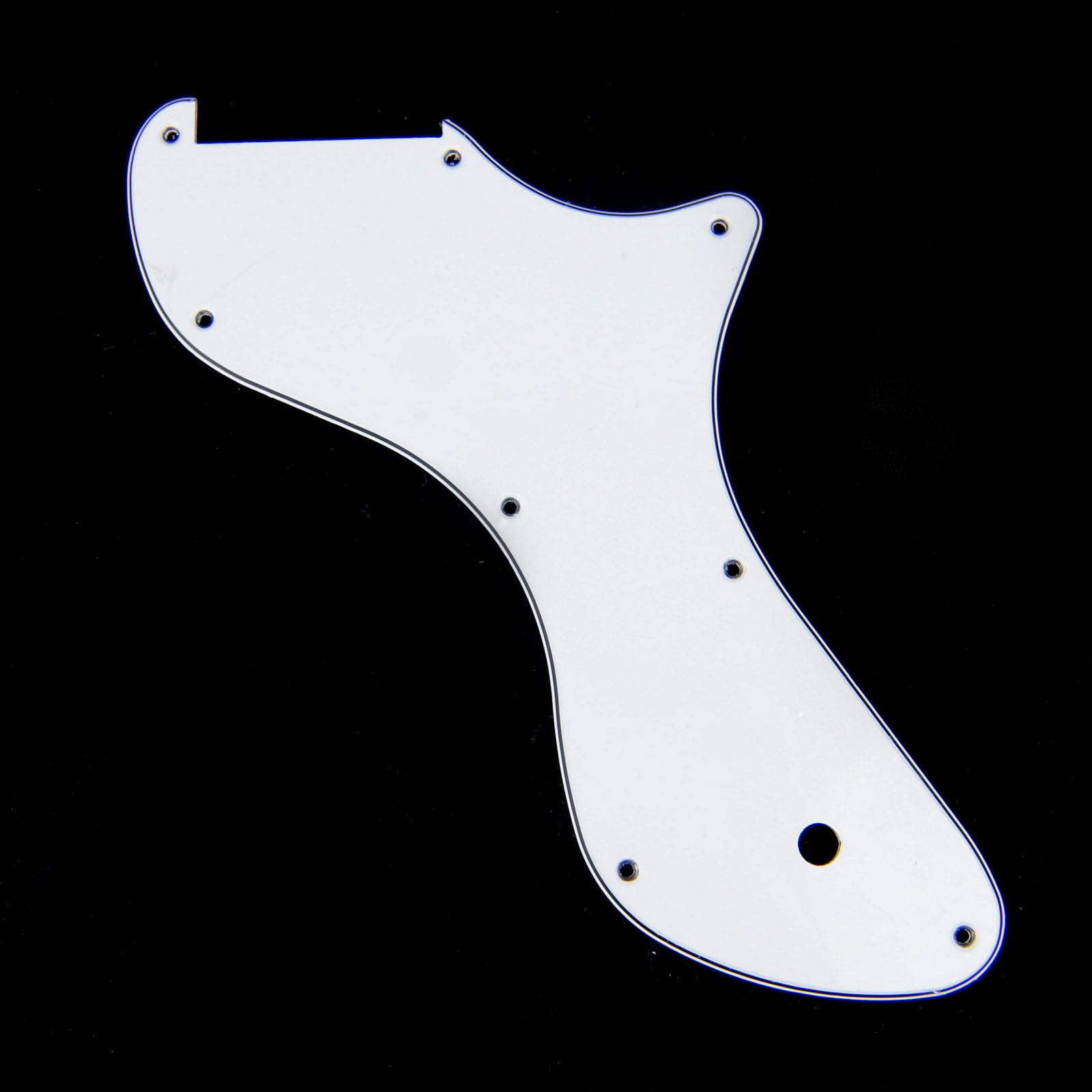 Custom Guitar Pickguard Fits PRS SE One, 3ply White