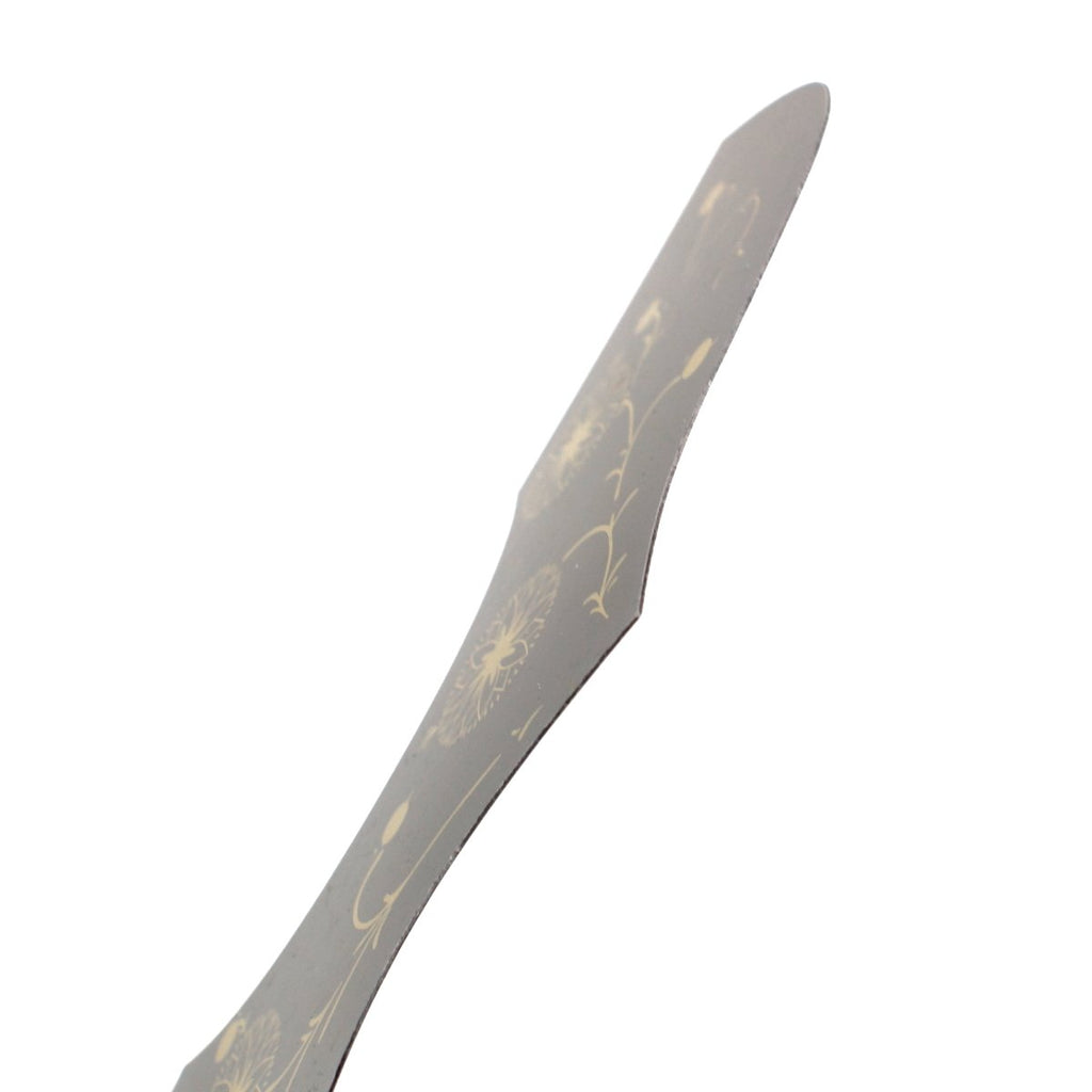 (22J01) Acoustic Guitar Pickguard,Black/gold