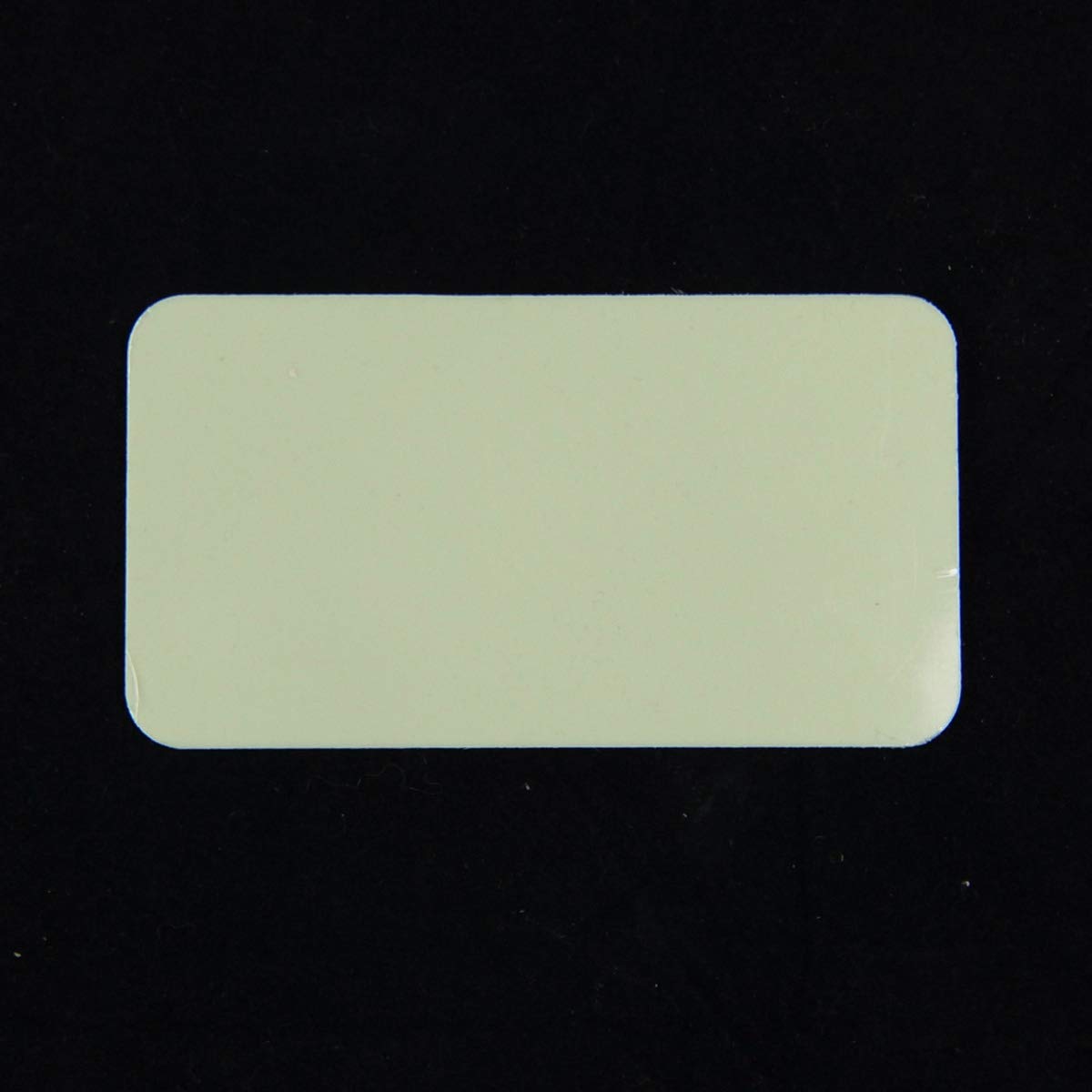 PVC Plastic Blank Block For Wide Range Humbucker Adapter Ring,1ply Mint Green