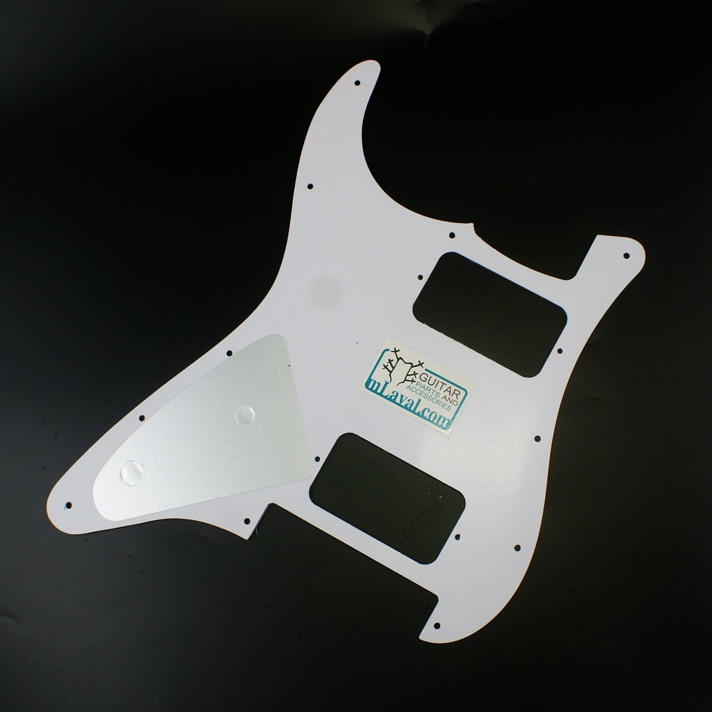 (G23) Custom Guitar Pickguard fits Charvel SO CAL Style,3ply White