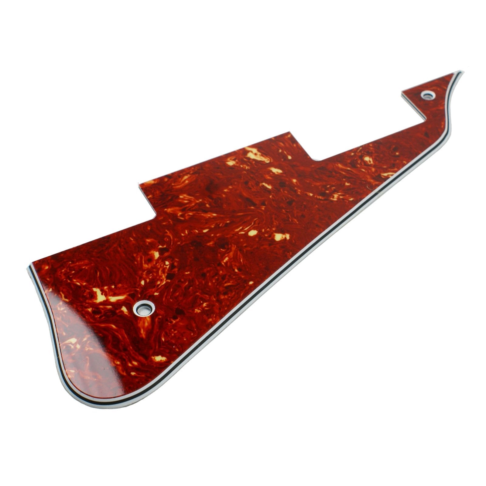 (E73) Universal Guitar Pickguard for LP les paul Style electric Guitar,4Ply Tortoise Red