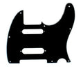 (B49) Custom Guitar Pickguard Fits Nashville Tele style ,3Ply Black
