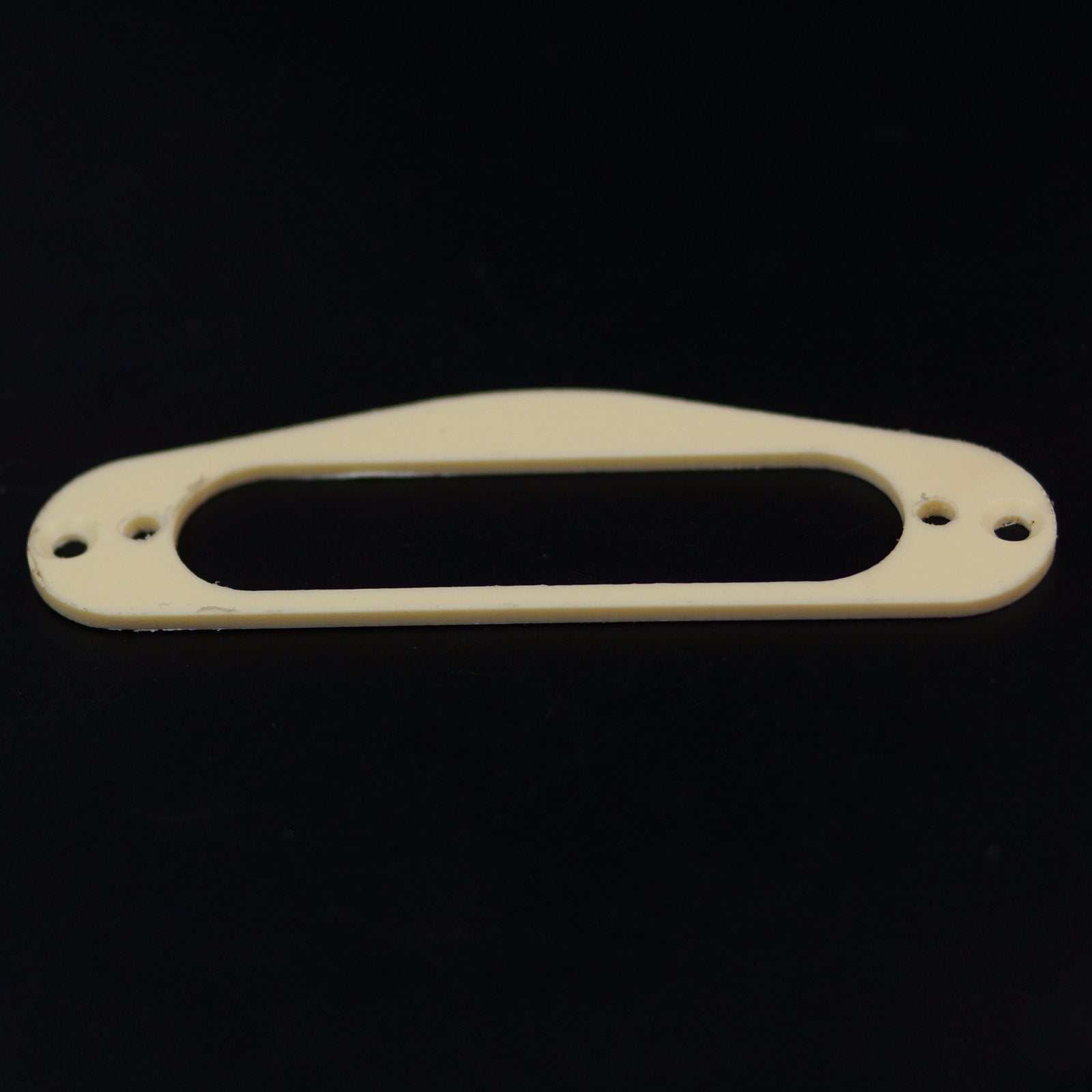 PVC Pickup Mounting Ring Plate for Tele Neck Pickup,1ply Cream (H04)