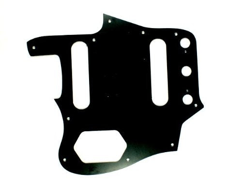 Custom Guitar Pickguard Fits Jaguar Jag style,3ply Black/Vintage Reissued or SVM Model