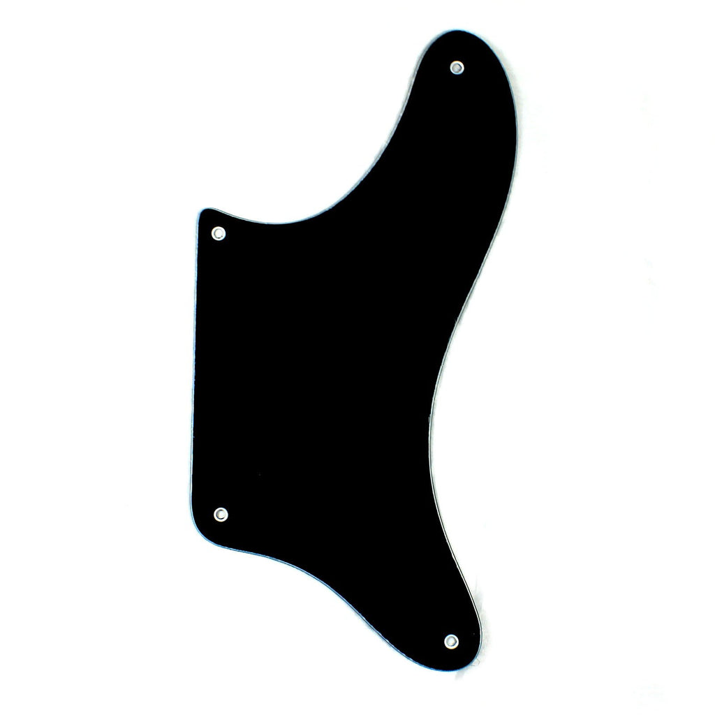 (E65) Guitar Pickguard For La Cabronita Telecaster,No Pickup Notch,3Ply Black