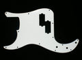 Custom 3 Ply LEFT-HANDED Precision Bass PB Guitar Pickguard 13 Hole ,White