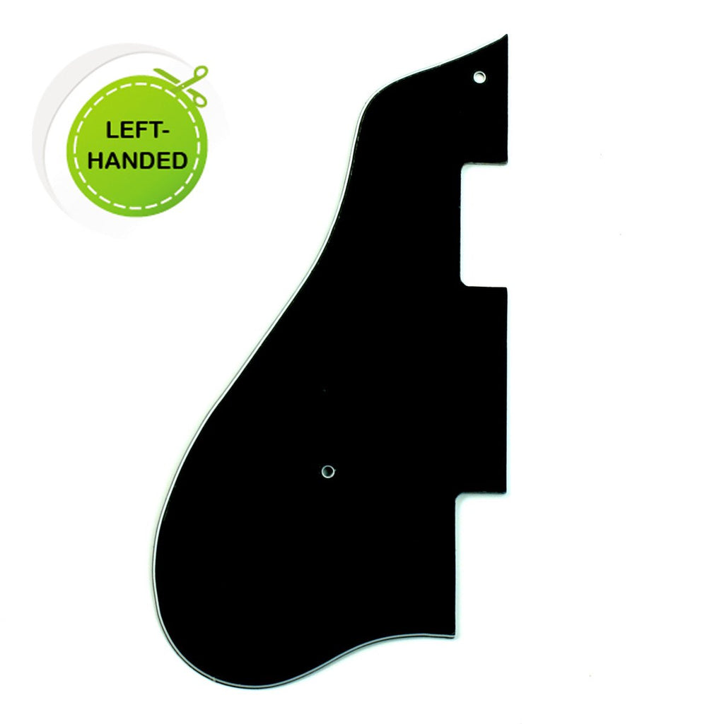 Left Handed Jazz Archtop Guitar Pickguard For Epiphone Casino,3ply Black