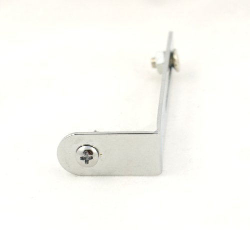 (C05) Universal Pickguard Bracket With Screws For Electric Guitar Chrome Style-2