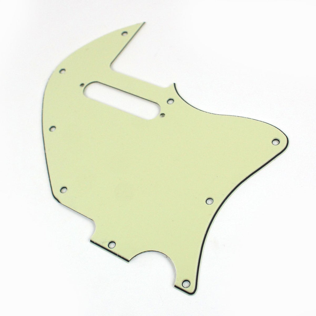 ACOUSTASONIC TELE Hybrid Style Guitar Pickguard, 3Ply Vintage Mint Green