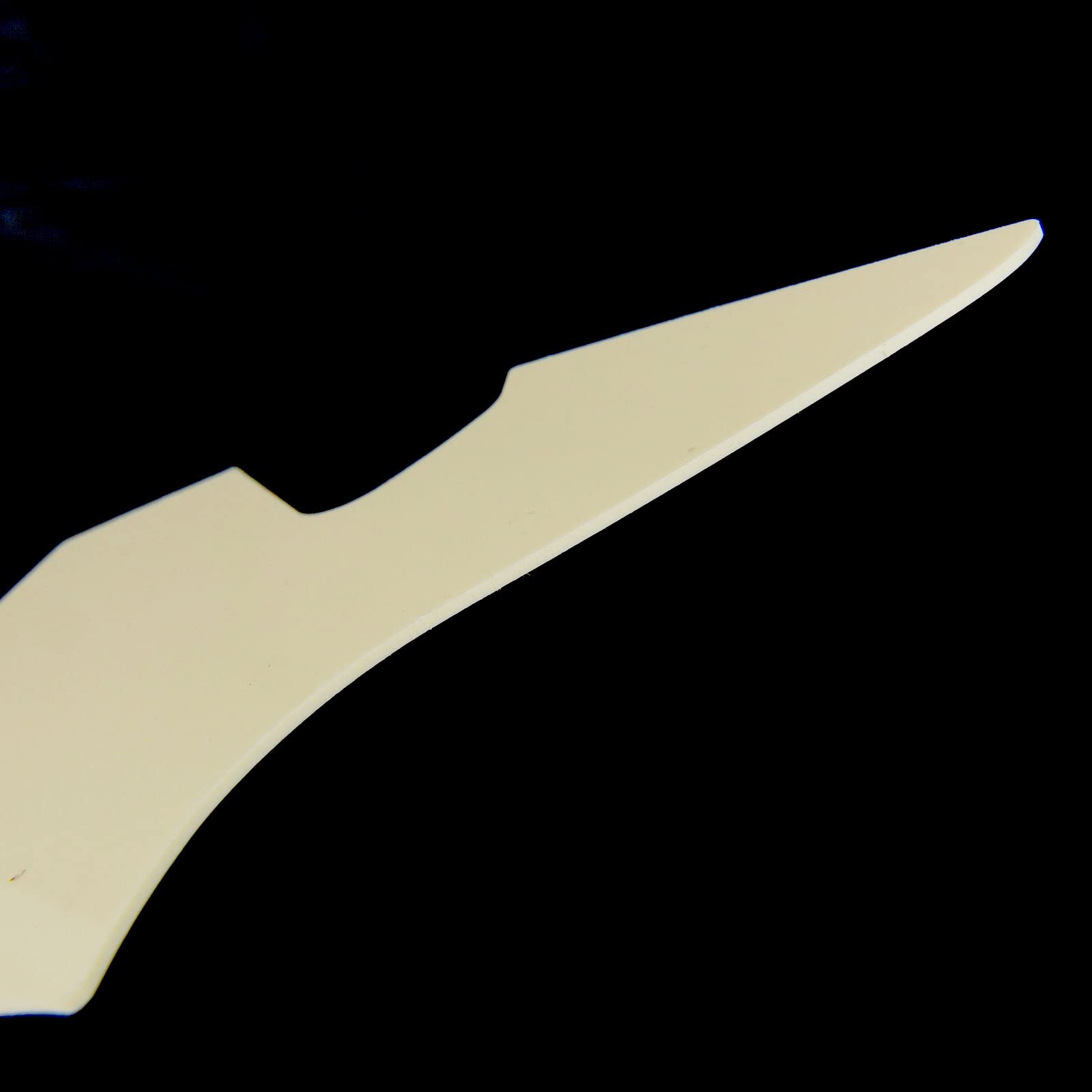 Custom Harmony H22 Bass style bass Guitar pickguard, Single-ply Cream