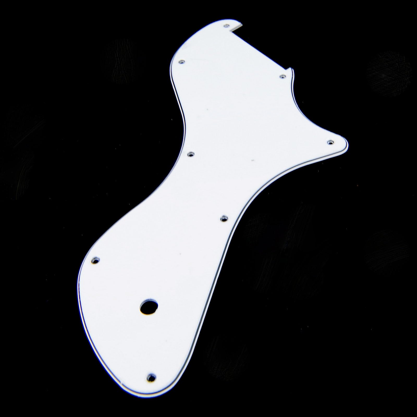 Custom Guitar Pickguard Fits PRS SE One, 3ply White