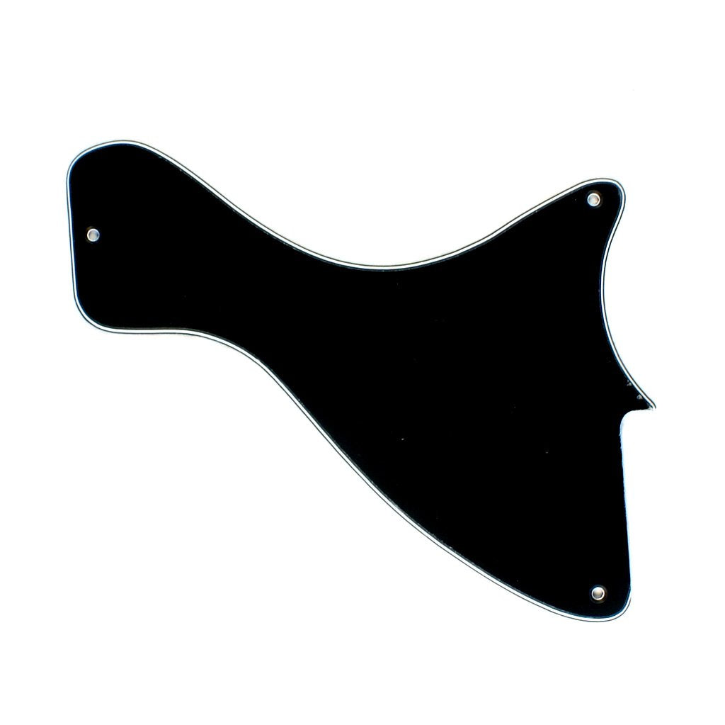 (B19)3 Ply Guitar Pickguard For LP Jr. Les Paul Junior,BLACK
