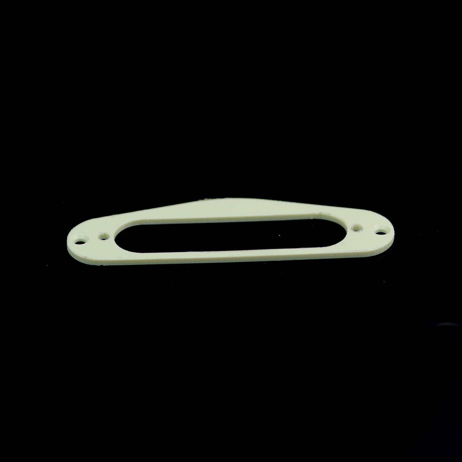 PVC Pickup Mounting Ring Plate for Tele Neck Pickup,1ply Mint Green (H04)